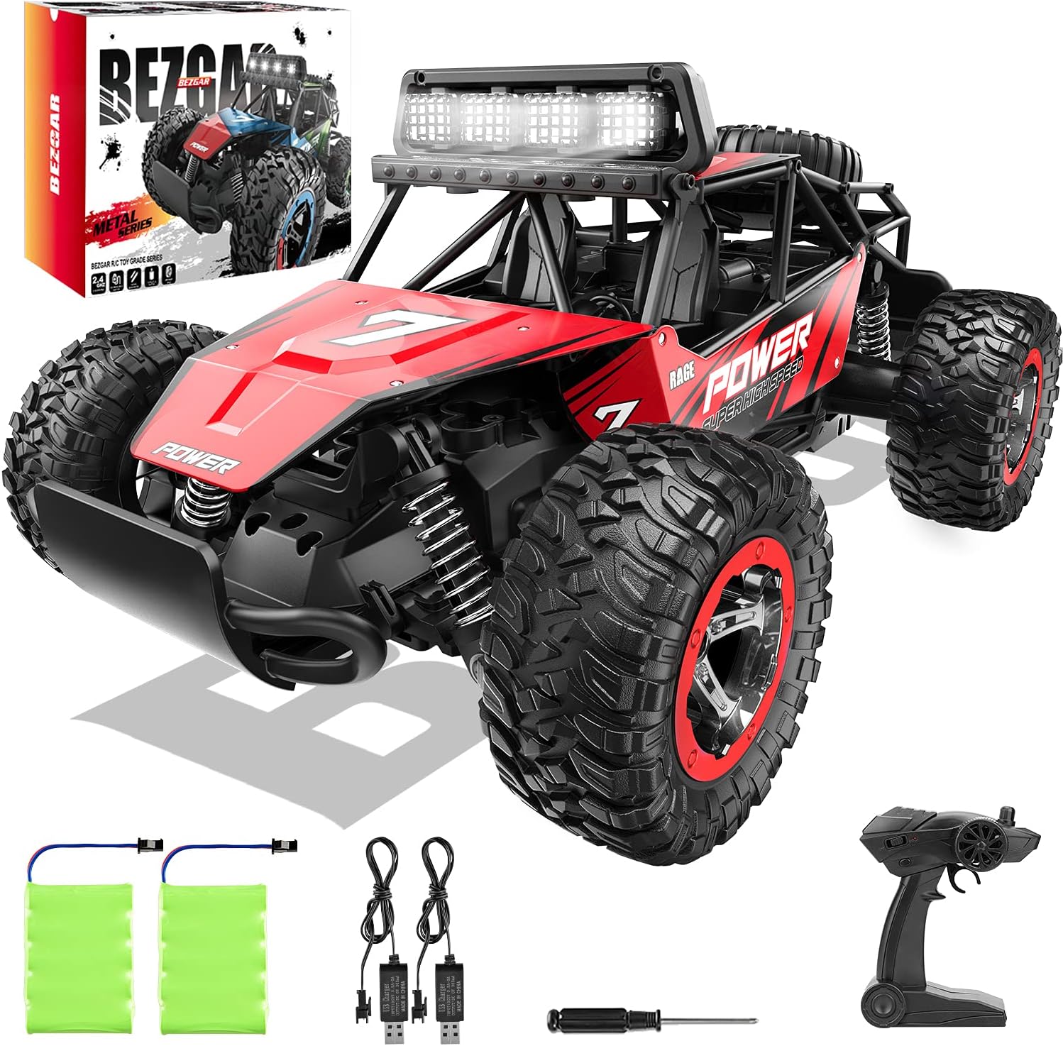 bezgar remote control car battery